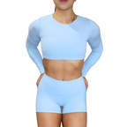 LONG SLEEVE CONTOUR CROP