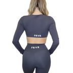 LONG SLEEVE CONTOUR CROP