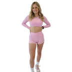 LONG SLEEVE CONTOUR CROP