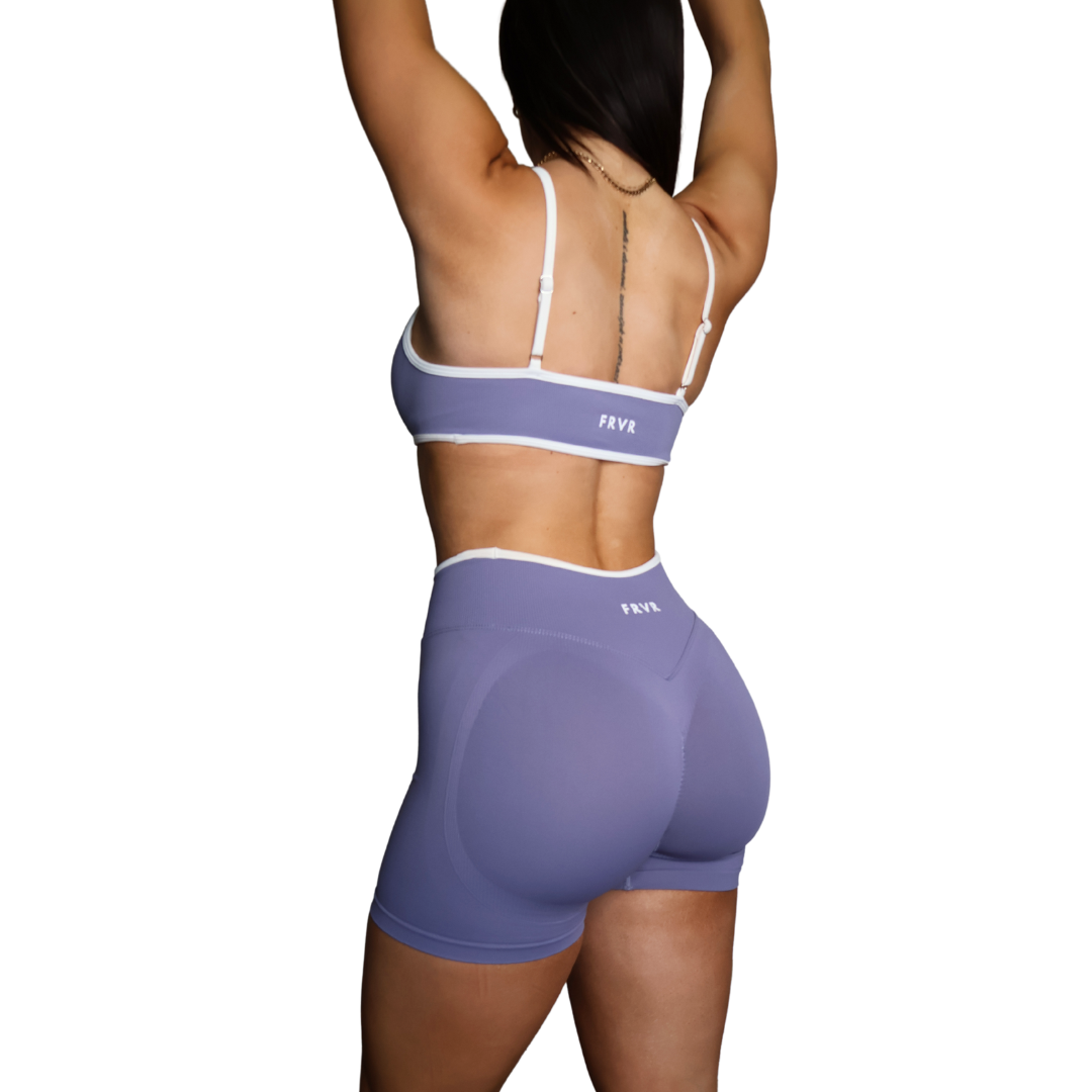 Glute lifting scrunch shorts for women